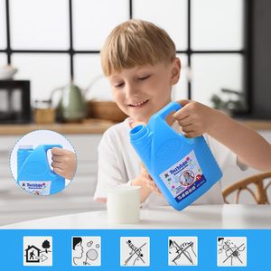 Huiye <span class=keywords><strong>1L</strong></span> bong bóng giải pháp Refill bong bóng tập trung mùa hè ngoài trời lễ hội hữu ích làm đầy chất lỏng nước bong bóng thổi máy - Product Image 4