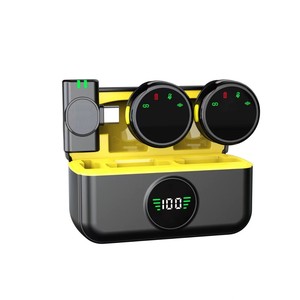 S5 <b>Wireless</b> Lavalier <b>Microphone</b> Bluetooth 2.4G Noise Cancelling For TikTok Short Videos - Product Image 2