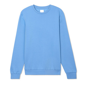 เสื้อสเวตเชิ้ตคอกลมทรงปกติสำหรับผู้ชาย ผ้าฝ้าย 100% ทอแบบถัก พิมพ์ลาย ย้อมสีเรียบ เป็นมิตรกับสิ่งแวดล้อม ระบายอากาศได้ดี น้ำหนักเบา เหมาะสำหรับฤดูใบไม้ผลิและฤดูร้อน - Product Image 1