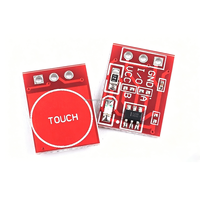 Module de bouton tactile TTP223, interrupteur capacitif à mouvement ponctuel autobloquant, module de commutation à induction à clé de transformation à circuit unique