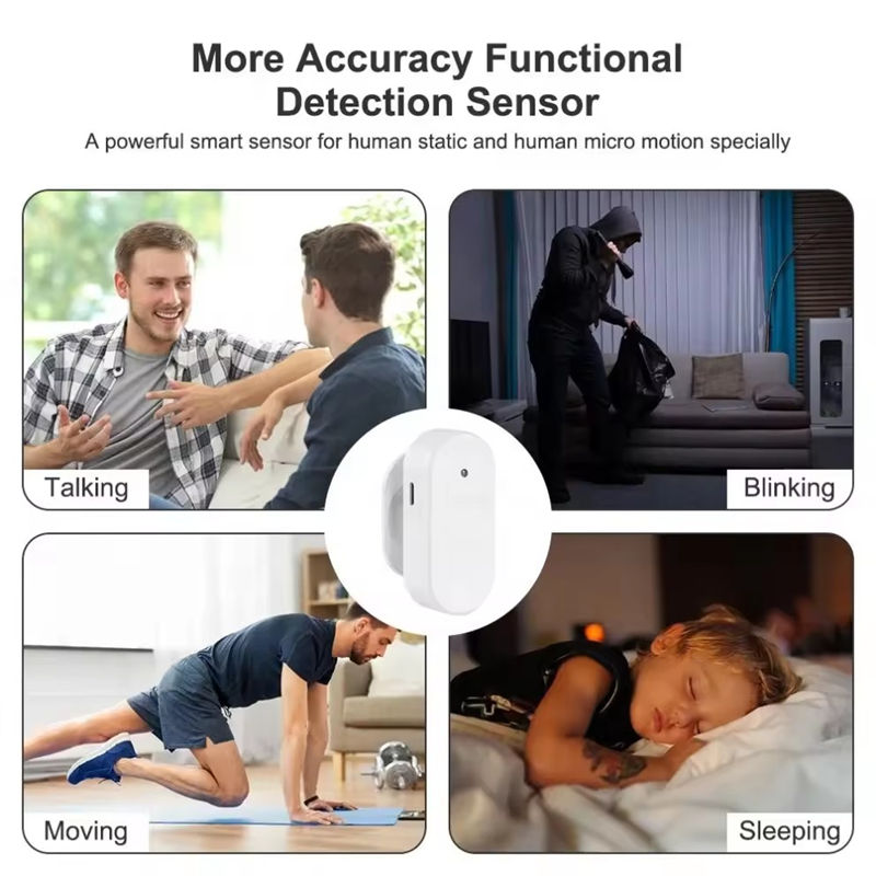 2024 Tuya Wifi Human Presence Detector - Smart Motion Sensor