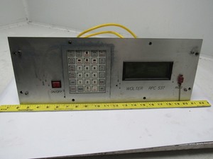 PLC <strong>Wolter</strong> RPC 537 3 COMP ACAL 110/230V 50/60 Hz 60W Programmer Controller Assembly Warranty Product - Product Image 1