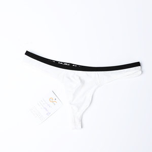Custom Logo Breathable Knitted Brief Sexy Gay Men <strong>Micro</strong> Underwear Bikini <strong>Thong</strong> - Product Image 5