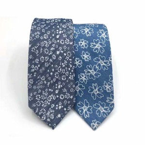 Cravatte Sottili con Stampa Floreale per Uomo e Donna, Cravatte Casual in Cotone per Ragazzi e Ragazze, <span class=keywords><strong>Gravatta</strong></span> - Product Image 5