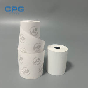 Rollo de Papel Térmico Ecológico 57x40mm 48gsm Superficie Lisa Impresión Trasera Alta Sensibilidad Rollo para Cajas Registradoras Papel para Cajeros Automáticos - Product Image 1