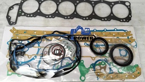 New XPower J08C J08E <b>Engine</b> Full Gasket <b>Kit</b> 01460-7134 Black 6-Month Warranty for SK350-8 Crawler Excavator - Product Image 5
