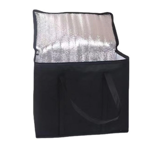 Sac isotherme réutilisable en aluminium pour <span class=keywords><strong>Uber</strong></span> Eats, sac de livraison isotherme pour pizza <span class=keywords><strong>et</strong></span> aliments, avec fermeture éclair - Product Image 5