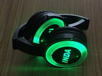 Ensemble de casques de disco silencieux Super LED RF770 *50 et émetteur audio professionnel sans fil personnalisé pour DJ Party 3 canaux