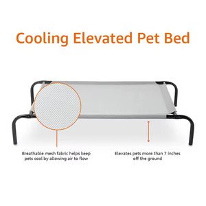 Lit surélevé de qualité militaire ZT pour chats et chiens, en maille respirante, installation instantanée, taille S, pour intérieur/extérieur, été - Product Image 4