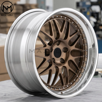 Jantes de voiture personnalisées forgées Maxtera style 540C pour Porsche 911, BMW M3 M4 M5, Audi RS C63 AMG, Supra, Corvette, Mustang, GTR, jantes en alliage