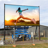 Écran LED extérieur fixe haute clarté P6.67, mur vidéo LED étanche à couleurs réelles pour la publicité dans les attractions touristiques