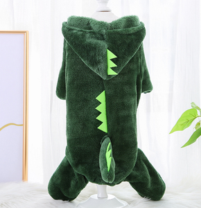 Ropa para perros y mascotas, monos suaves y cálidos de lana para perros, ropa para mascotas para perros pequeños, sudaderas con capucha para gatos, abrigos de disfraz de Chihuahua <span class=keywords><strong>Yorkshire</strong></span> - Product Image 6