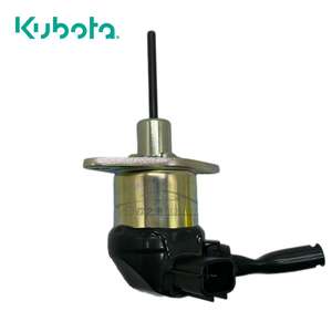 Kubota katup Solenoid parkir 12V <span class=keywords><strong>Valve</strong></span> EngineRepair bagian V2003 V2203 katup penutup bahan bakar ekskavator mesin konstruksi - Product Image 2