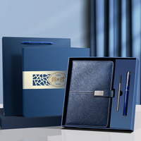 Ensemble cadeau d'entreprise haut de gamme 3 en 1, directement de l'usine, carnet en cuir PU, stylo signature, bouteille d'eau, pour offrir aux clients