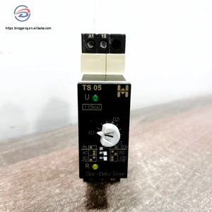 Nuevo Relé Estrella-Triángulo Hiquel TS-05 115 VCA 2 x SPNO Montaje en Riel DIN 0.8s-<span class=keywords><strong>60s</strong></span> PLC Programable Automatizado - Product Image 1