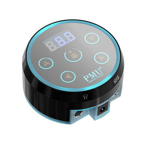 Portatile Mini rotondo per la macchina del tatuaggio PMU banca ha condotto la luce arcobaleno alimentazione permanente funzione artista forniture per il tatuaggio - Product Image 1