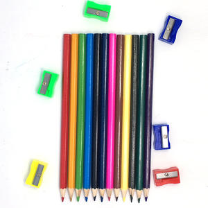 Ensemble d'art pour enfants personnalisé de haute qualité de 7 pouces, crayons de couleur en bois longs personnalisés pour la peinture et le dessin - Product Image 2