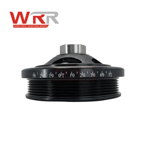 พูลเลย์เพลาข้อเหวี่ยงสำหรับรถเบนซ์ W204 W212 C200 E200 อะไหล่บาลานเซอร์ฮาร์โมนิกเครื่องยนต์ที่ทนทาน - Product Image 4