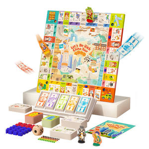 Jeu de société Mideer Millionaire pour enfants, thème Tour de Chine, jeu interactif sur le thème de l'argent, pour les enfants de 4 à 6 ans, cadeau parent-enfant - Product Image 1