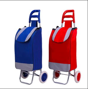 Chariots à provisions pliables fonctionnels multi-usages à usage domestique OEM disponible chariot à provisions pliant sac chariot 2 roues chariot à provisions - Product Image 4