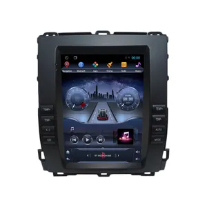 Cho Toyota Prado 2003 2009 thấp đôi DIN xe stereo 2 DIN Android đài phát thanh xe MP5 Máy nghe nhạc tự động âm thanh xe DVD Máy nghe nhạc Navigation GPS