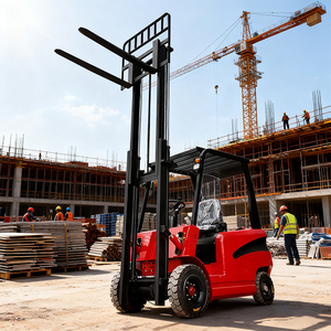 Yüksek kaliteli çin 1.5ton 2.5ton elektrikli forkliftler dört tekerlekler hidrolik sistem oturan sürüş tarzı kargo için - Product Image 4