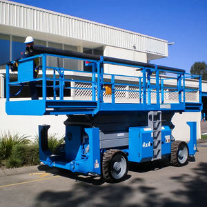 Plataforma Elevadora de Tijera Autopropulsada de 6m 8m en Venta, Elevador Hidráulico de Tipo Tijera Aérea - Product Image 4