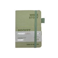 Journal personnalisé tendance 2026, organiseur de poche portable, mini carnet A7, couverture en cuir PU souple, carnet pour cadeau promotionnel