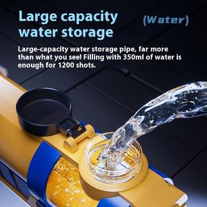 Estate dei bambini elettrico impulso pistola ad acqua a spruzzo continuo nuovo spazio Design giocattolo di plastica per i ragazzi regalo-all'ingrosso - Product Image 3