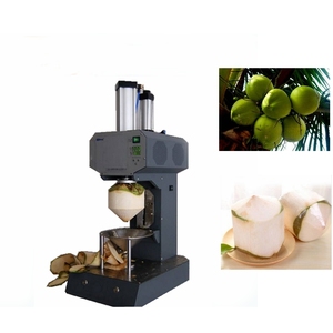 Thép Không Gỉ Điện Tự Động L Màu Xanh Lá Cây Tươi Dừa Peeler Cắt Tông Đơ Máy Lột - Product Image 2