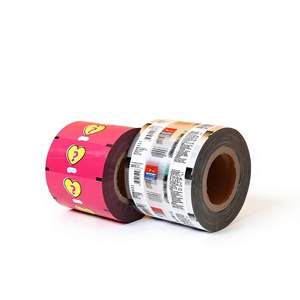 Custom Food Grade Stretch Film <strong>Roll</strong> Packaging Soft Glossy Surface with Logo Printing - Product Image 3