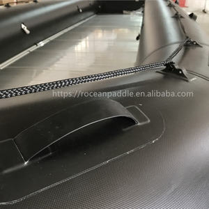 Haute qualité 1.2mm 1.5mm 1.8mm PVC ou Hypalon couleur noire 8 à 10 mètres bateaux à moteur gonflables d'<span class=keywords><strong>occasion</strong></span> avec certificat CE - Product Image 5