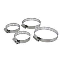 Collier de serrage américain en acier inoxydable 201, fabriqué en Chine, clips pour tuyaux, tubes, flexibles, selle robuste