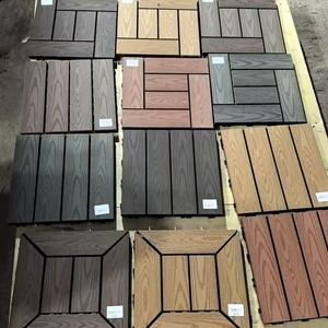 Impermeabile ad incastro in legno pavimento piastrelle per Patio giardino sul tetto facile installazione terrazza <span class=keywords><strong>Decking</strong></span> per uso esterno - Product Image 5