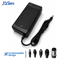 Chargeur de batterie au lithium 42V 2A en gros pour trottinette électrique 36V, hoverboard, prise DC 5.5x2.1mm US EU, charge intelligente pour vélo électrique