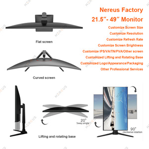 Màn hình 32 inch Cong không biên giới chuyên nghiệp 4K chơi game màn hình <span class=keywords><strong>LCD</strong></span> màn hình cho máy tính để bàn - Product Image 4