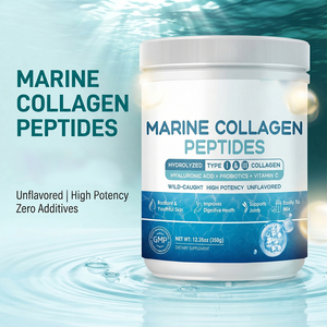 <span class=keywords><strong>Poudre</strong></span> de peptides de <span class=keywords><strong>collagène</strong></span> <span class=keywords><strong>marin</strong></span> OEM ODM avec <span class=keywords><strong>acide</strong></span> <span class=keywords><strong>hyaluronique</strong></span> et probiotiques pour adultes – Complément alimentaire pour boisson beauté - Product Image 4