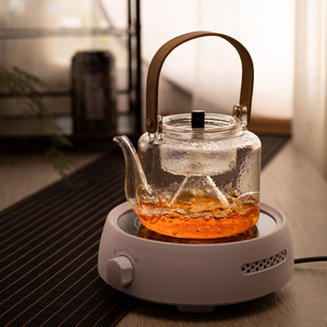 Tetera de Vidrio Oogishido con Tapa, Resistente al Calor, Tamaño Grande, para Preparar Té Negro y Pu'er, Uso Doméstico - Product Image 5