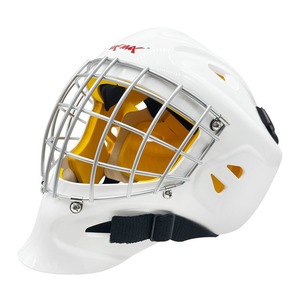 Casque de gardien de but de hockey Vik - Max NOUVEAU, haute résistance aux impacts, protection ABS, double visière, pour hockey sur glace. - Product Image 1