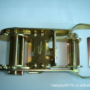Ratchet Buckle R-10-00312 1 Inch Carbon Steel Zinc Plated For Tie Down Applications - Product Image 4