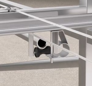 מפעל ייצור סגסוגת ערכת חממת אלומיניום תיקון אטב מוט מוט צינור עגול צינור אטב - Product Image 2