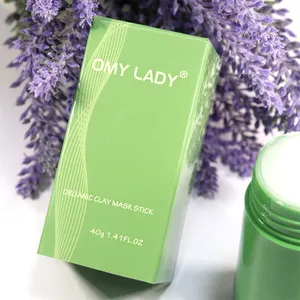 Omy Lady Clay Green Tea Mask Stick Private Label Custom Logo MOQ only 100 pcs