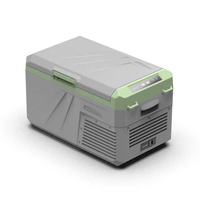 For QX20 Compressor Portable Car Refrigerator Freezer 12V/24V/100-240V AC/DC Plastic Dual-Use Home Camping Electric Cooler