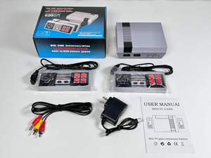 Meilleur prix Console de jeu vidéo portable avec connexion double intégrée à la télévision et <span class=keywords><strong>jeux</strong></span> classiques - Product Image 2
