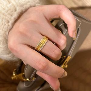 Pendientes de Plata de Ley S925 con Diseño de Espiga de Trigo, Ramas Doradas de Lujo, Hojas de Jade, Estilo Chino Moderno, Pulseras y Brazaletes con Diamantes de Paz - Product Image 3