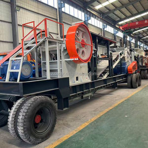 Concasseur à mâchoires mobile sur remorque pour <span class=keywords><strong>minerais</strong></span> 100 TPH - Product Image 3