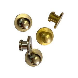 Luggage Hardware Accessories Metal Round Head Brass Rivets Fashionable General Use - Product Image 4