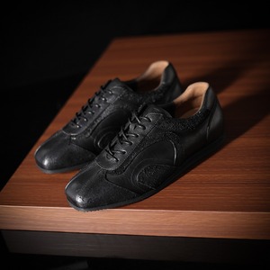 Nouvelles Chaussures Décontractées Sportives Polyvalentes pour Hommes, Style Été 2025, à Semelle Plate et Sangles en Cuir, Effet Amincissant - Product Image 2
