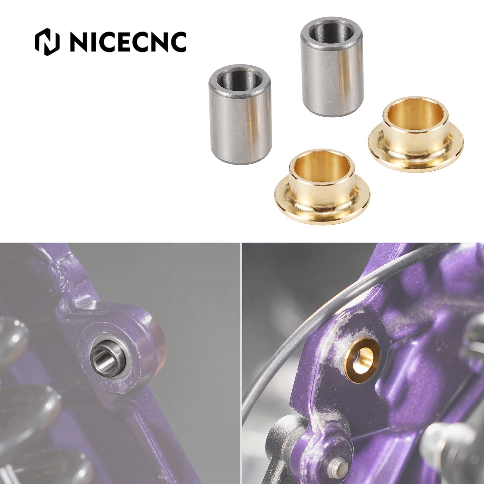 Silentblocs de bras oscillant arrière et de trou de cadre 1222006400