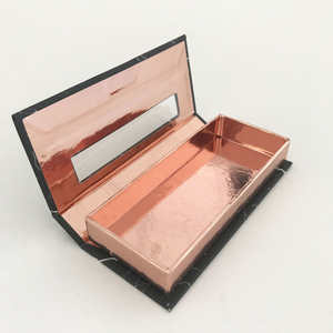 Boîte d'emballage de luxe pour faux cils en gros avec fermeture magnétique, impression en relief, design personnalisé et papier recyclable - Product Image 5